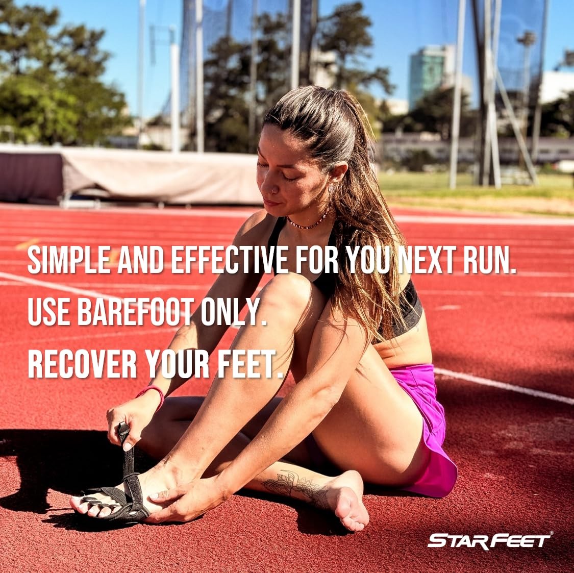 StarFeet – Post-Workout Foot Recovery Device – Toe Aligner & Gait Corrector f…