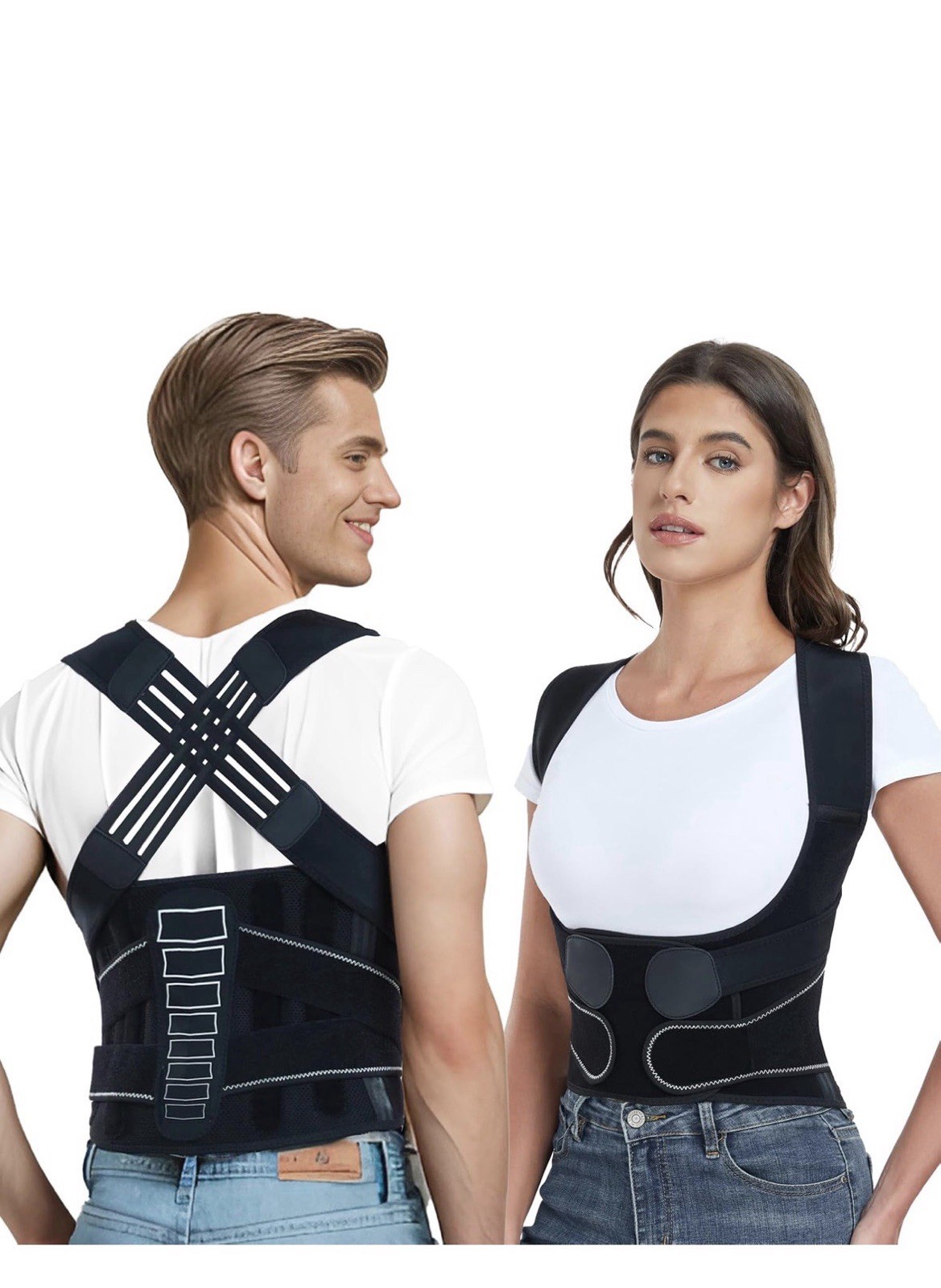 Enthra Back Brace Posture Corrector For Women And Men