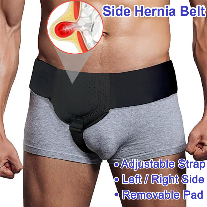 Unisex Inguinal Groin Hernia Support Belt Truss Brace Straps Band Pain Relief US