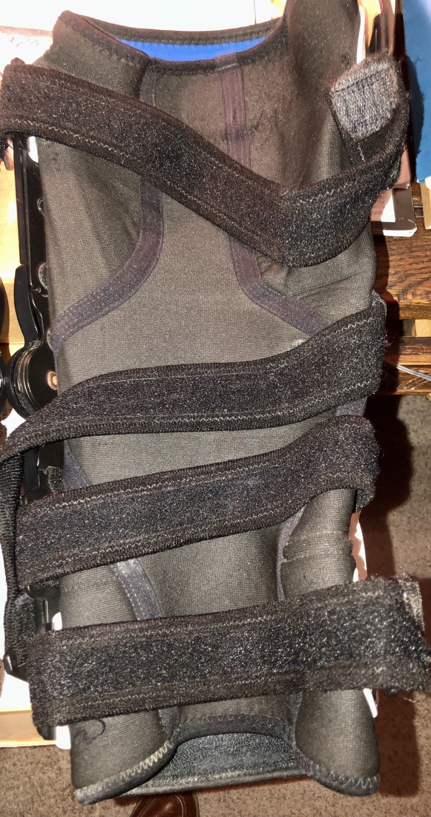 Ossur The Unloader Express DFS Osteoarthritis Right Knee Brace L Black Washable