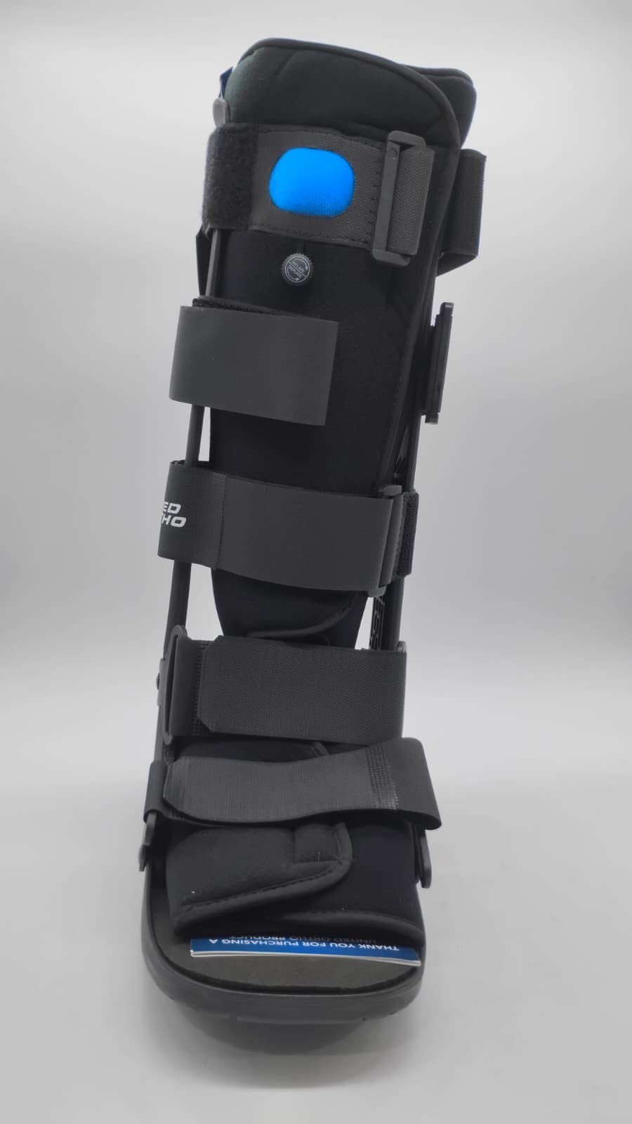United Ortho Air Cam Walker Fracture Boot, Medium, Black
