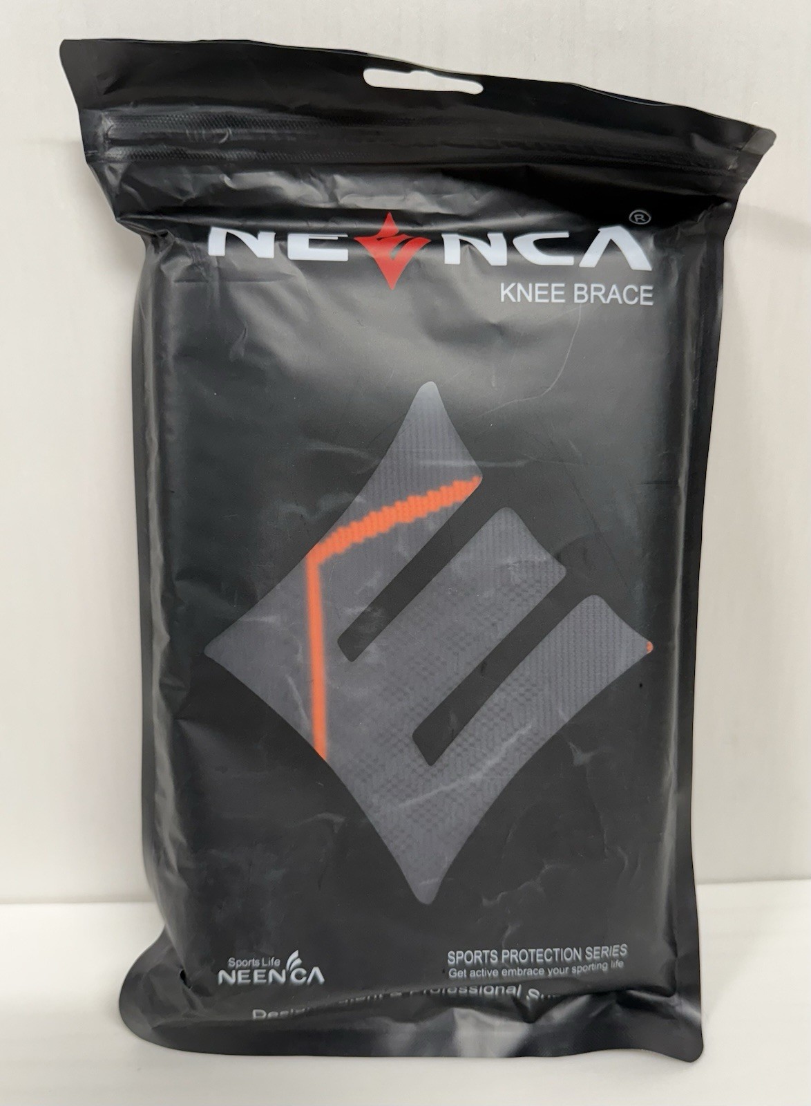 NEENCA 2 Pack Knee Brace Knee Compression Sleeve Support Orange XL 1 Pair