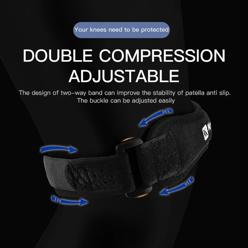 Knee Brace Support Patella Stabilizer Strap Arthritis Running Tendon Pain Relief