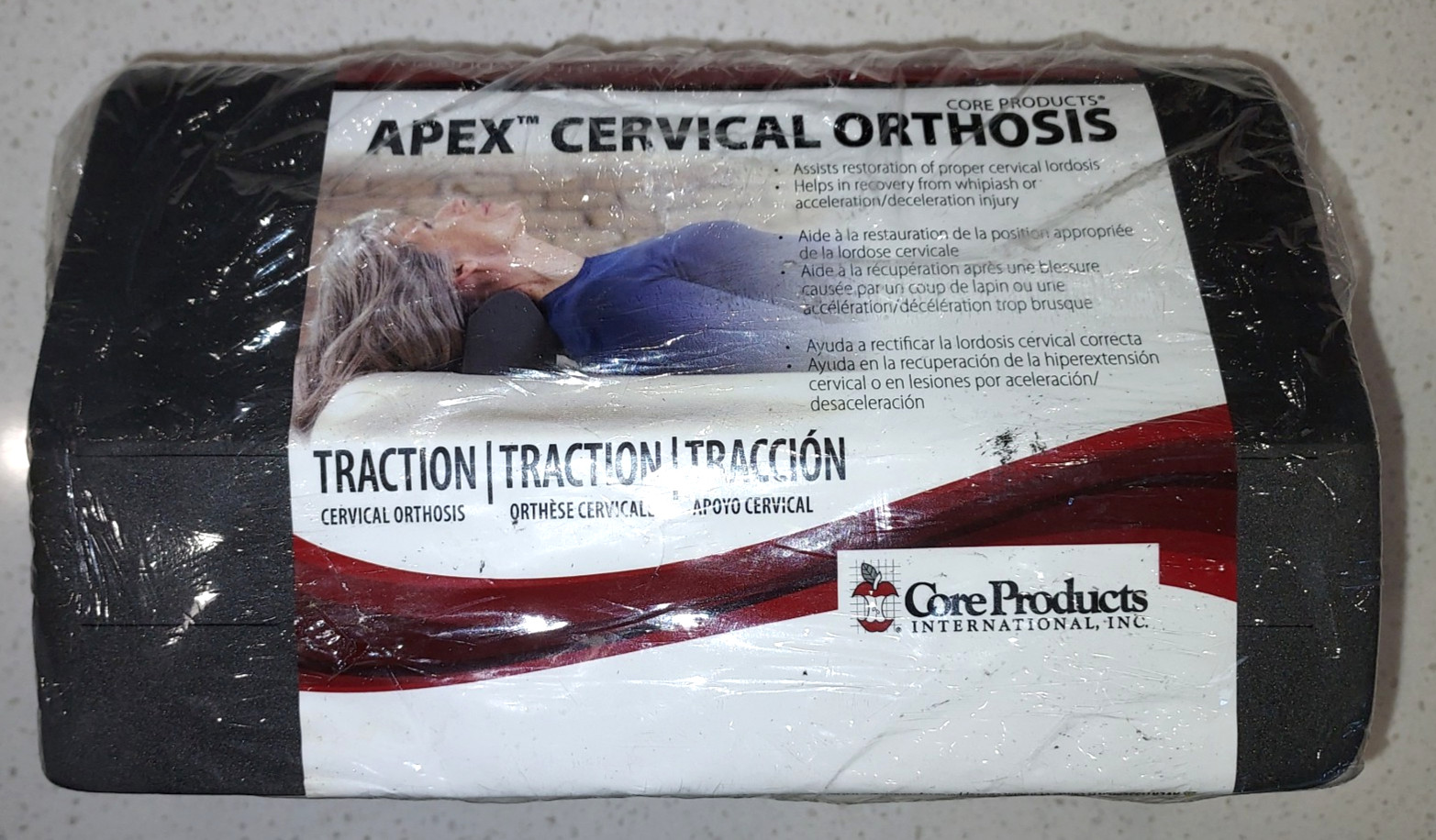 Core Products Apex Cervical Orthosis TRC-4996 Traction Wedge New in Package