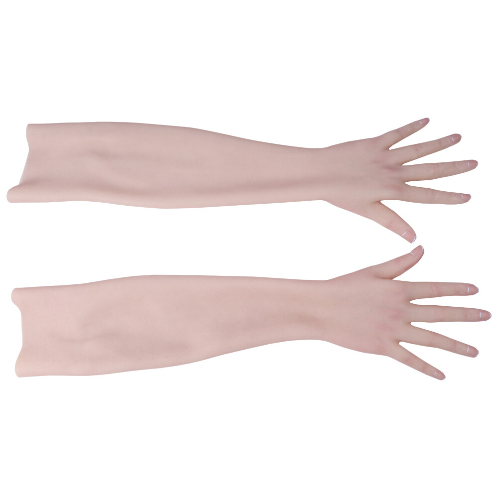 High Simulation Realistic Silicone Female Gloves for Crossdresser Cover Scars