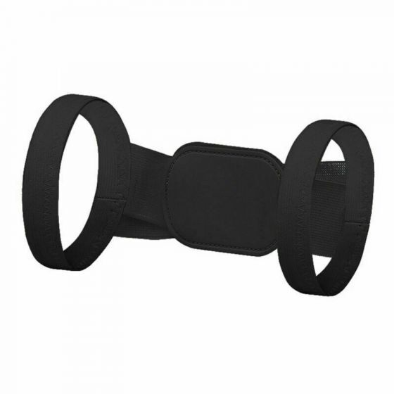 Adjustable Back Support Belt Posture Corrector for Men & Women, Black, S Size