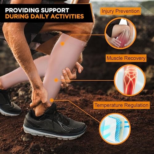 Doc Miller Compression Calf Sleeve for Men & Women, Premium Medical Grade, 15…