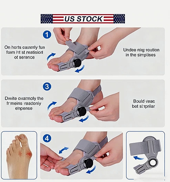 Bunion Fix Toe Valgus Corrector Adjustable Orthosis Men Women Splints