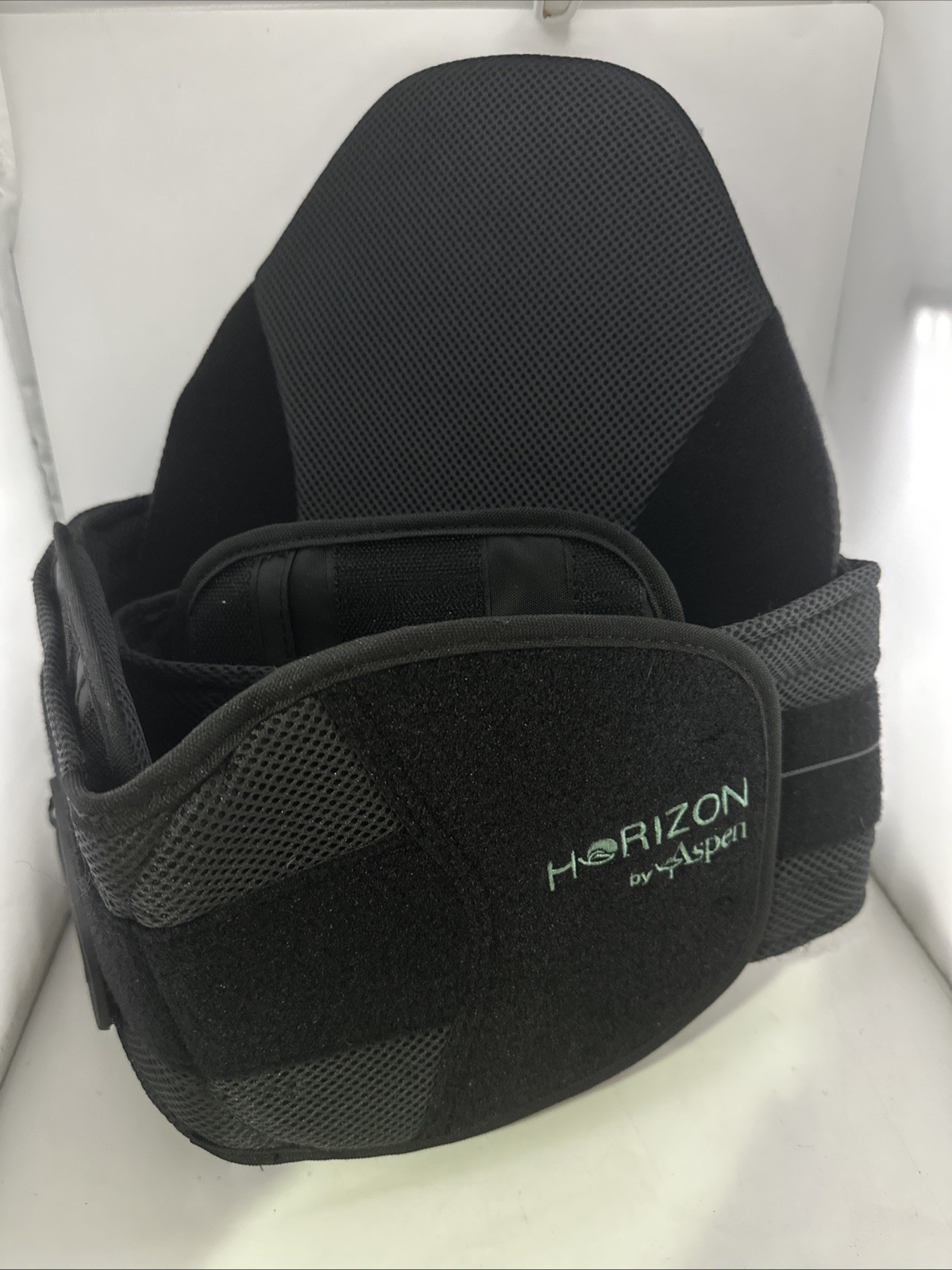 Aspen Horizon Lumbar Support Belt HN1005 Adjustable Black Back Brace