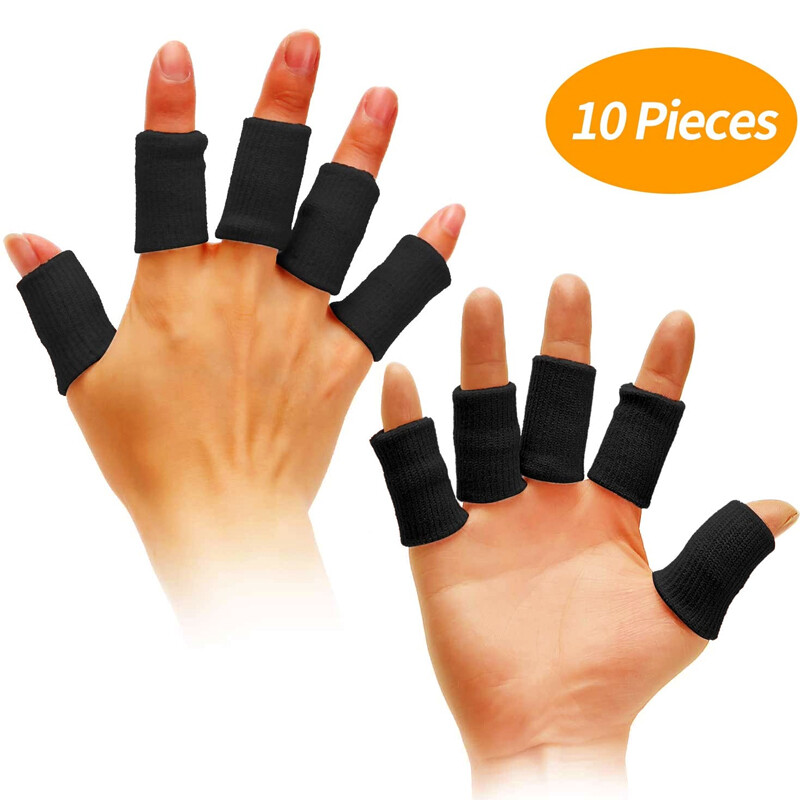 Finger Sleeves Splint Brace Support Compression Arthritis Triggger Finger Sports