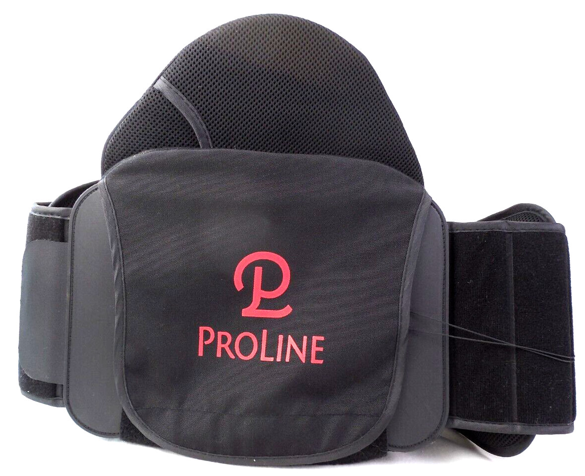 Pro-Line Innovations Prime Series Black Back Support Brace Size S-4XL (xli)