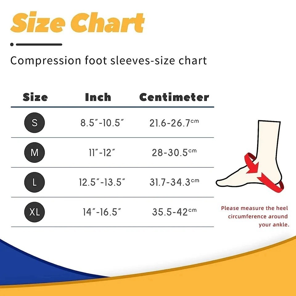 2Pcs Adjustable Copper Infused Ankle Support Compression Sleeve for Sports
