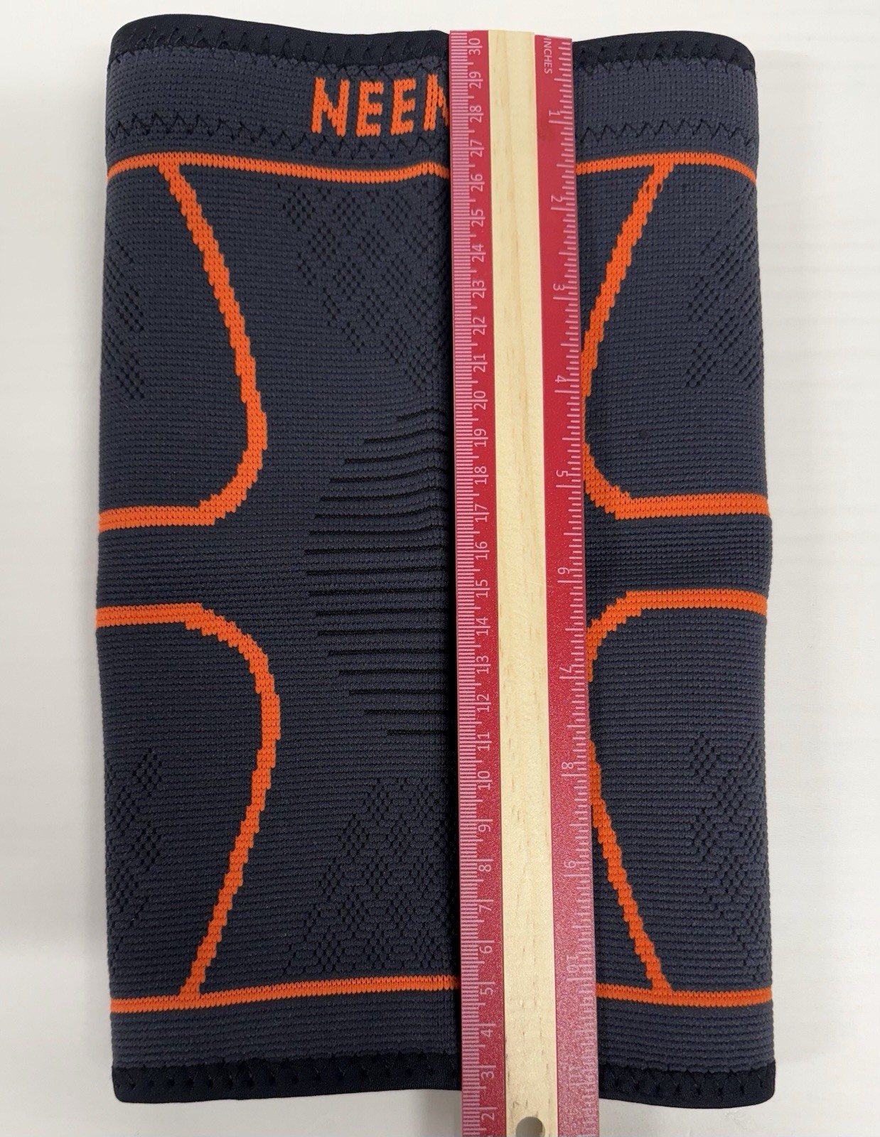 NEENCA 2 Pack Knee Brace Knee Compression Sleeve Support Orange XL 1 Pair