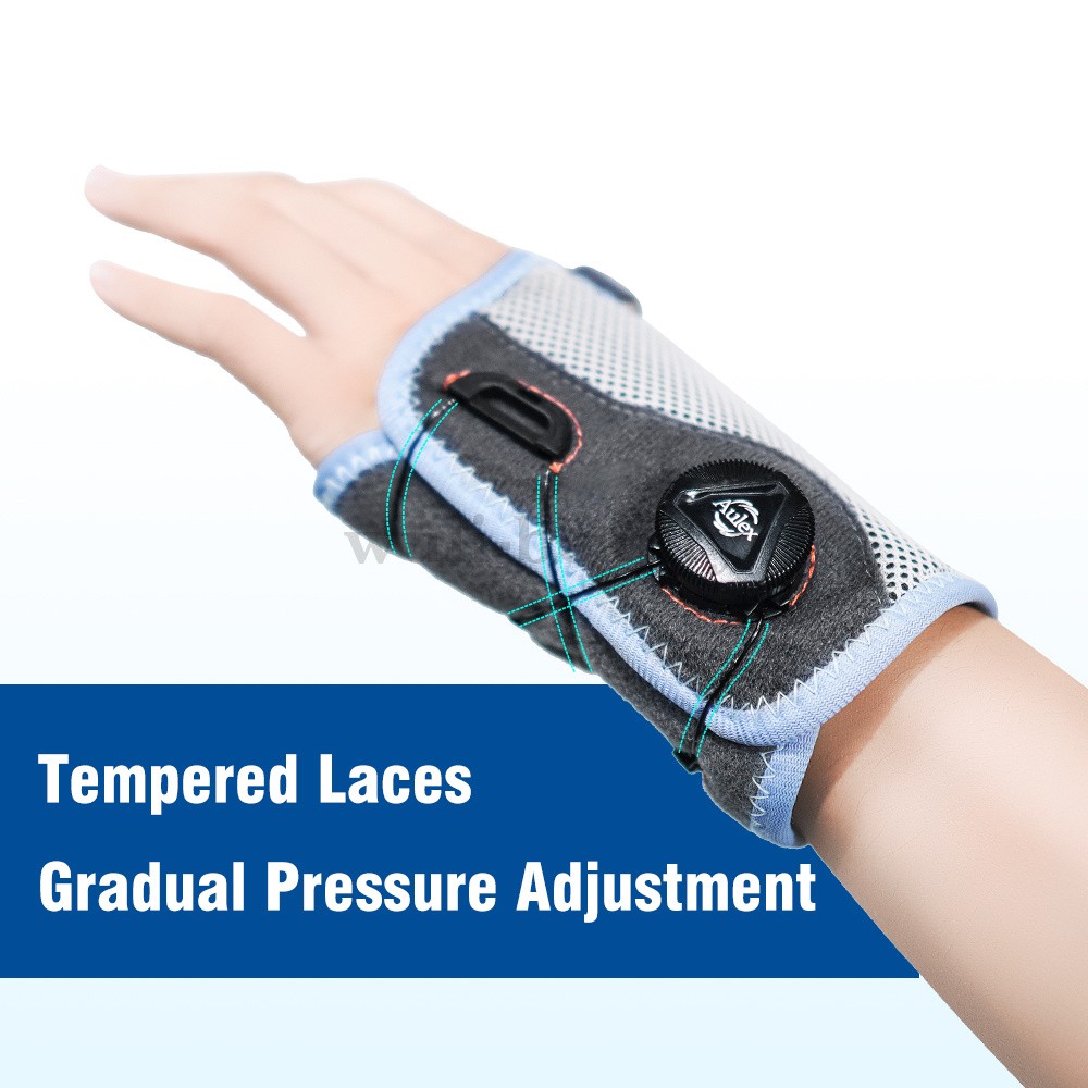 BOA Dial Thumb Wrist Brace Steel Splint for Carpal Tunnel Tenosynovitis Relief