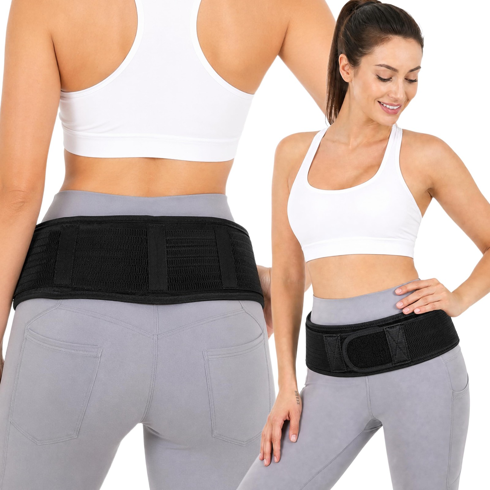 Pelvic Support Belt, Posture Corrector for Women & Men, Back Brace for Lower …