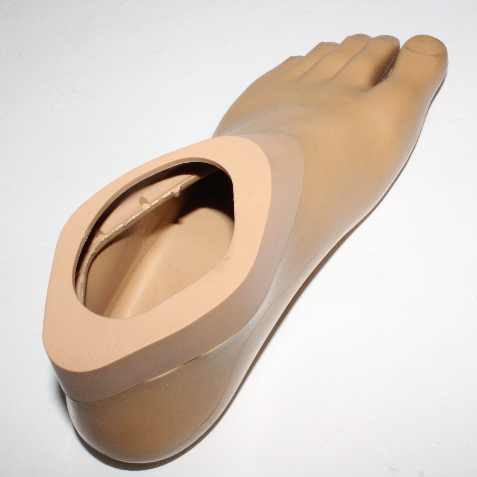 Ottobock Terion K2 Prosthetic Split Toe Foot Shell 2C12-L24/4N~ Sz 24 LEFT Beige