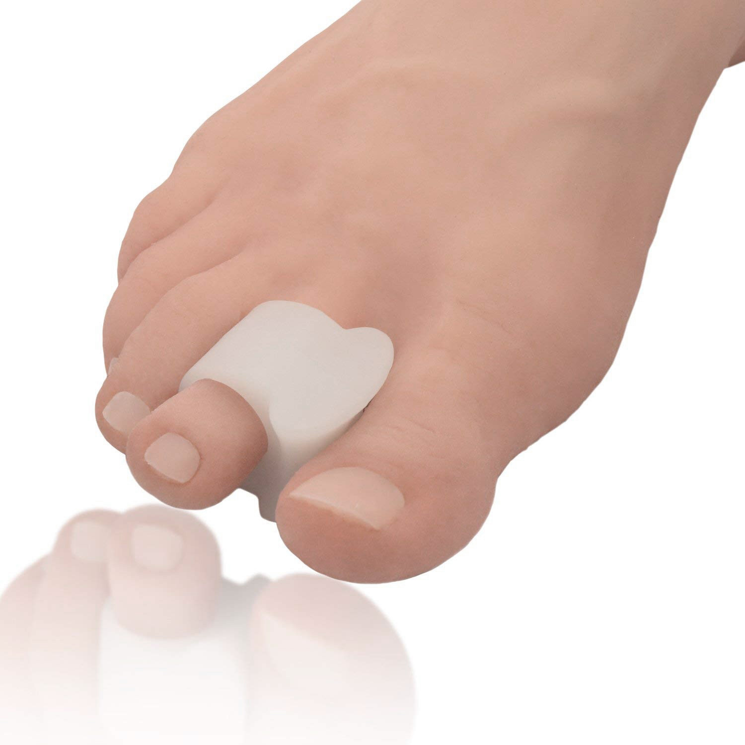 Optimum Relief Bunion Pads & Toe Spacers Soft Gel Separator Cushions 5 Pairs