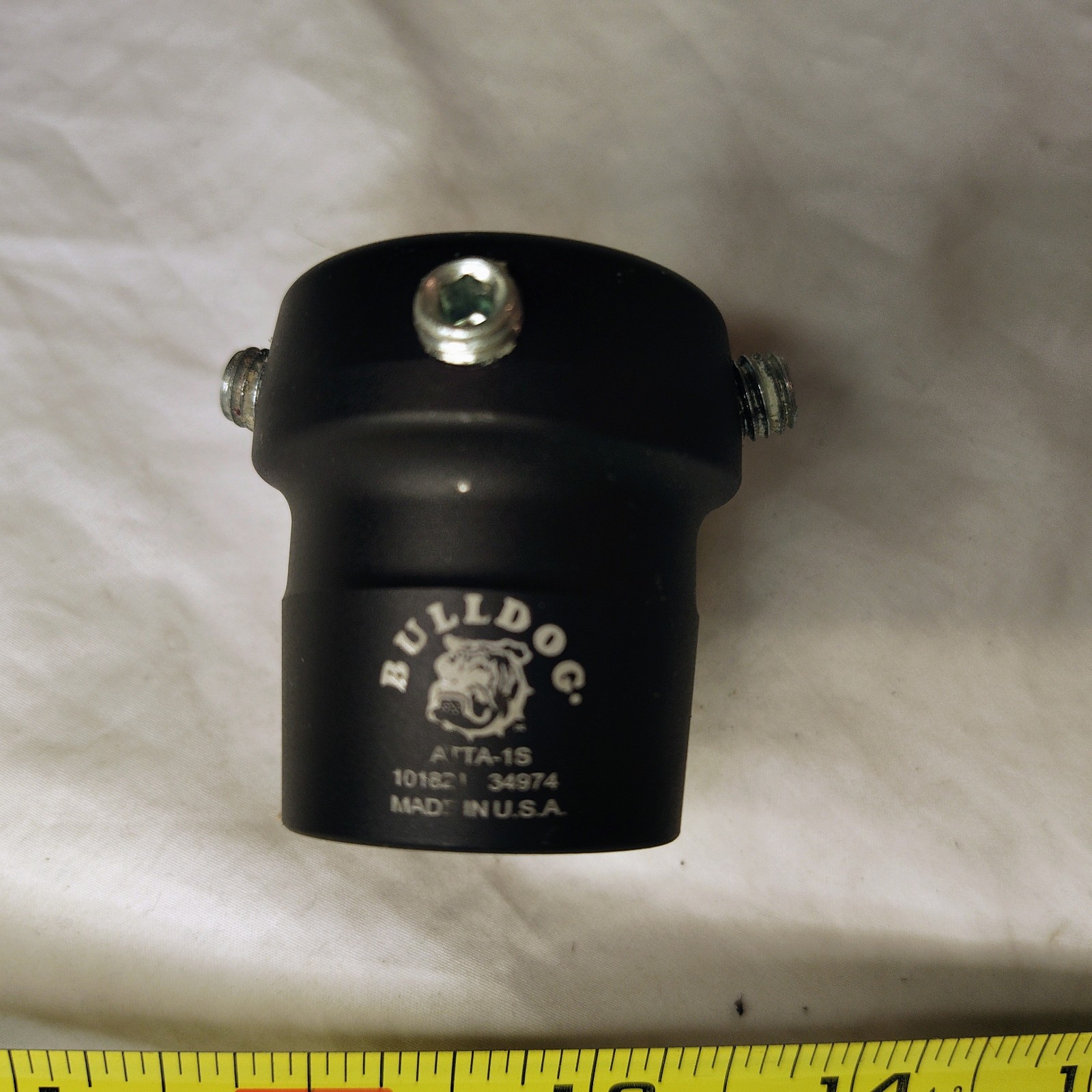 BULLDOG Aluminum 30 mm Tube Clamp Adapter [ATTA-1S] Black Anodized