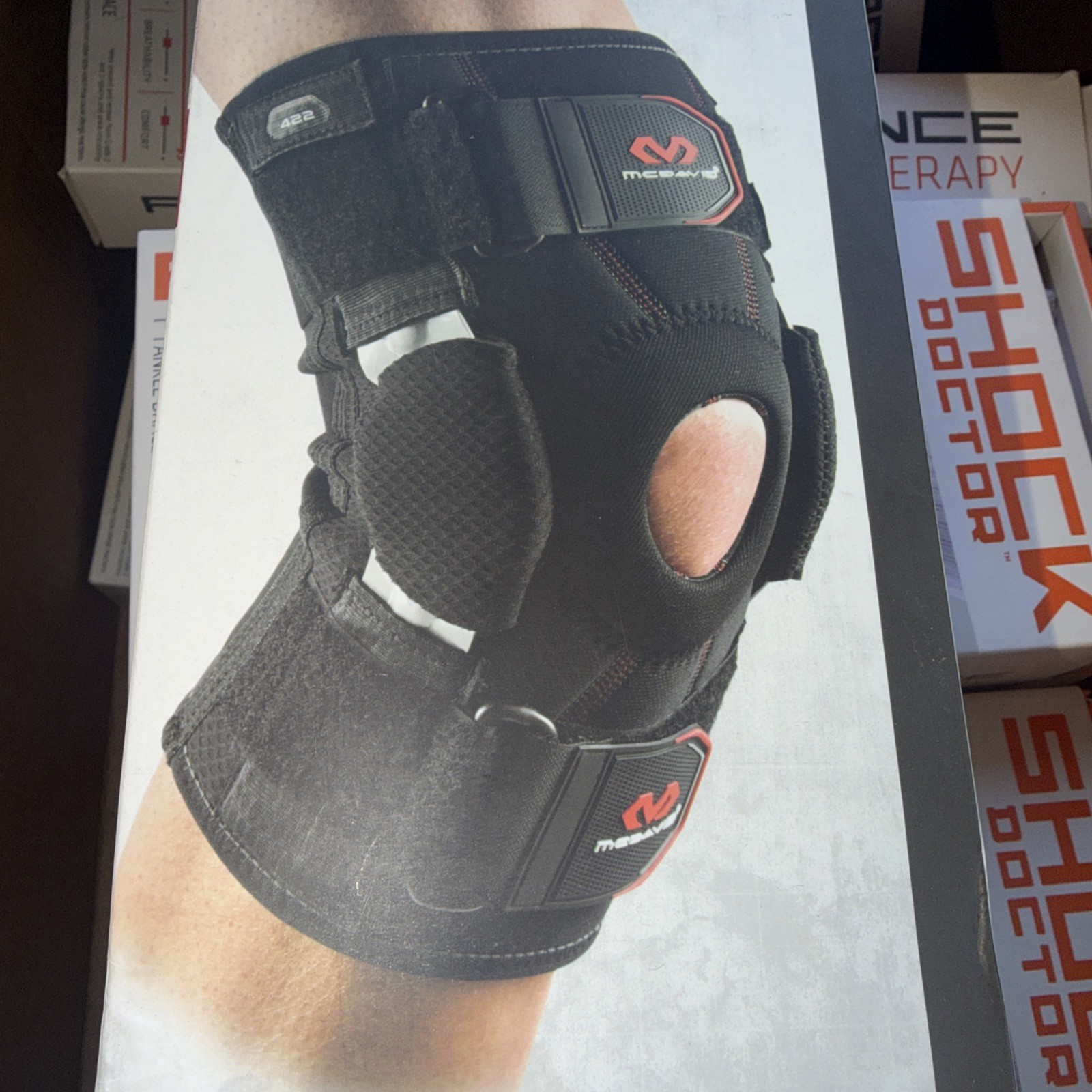 Mcdavid Level 3,Knee Brace w/dual disk hinges size large 15”-16”