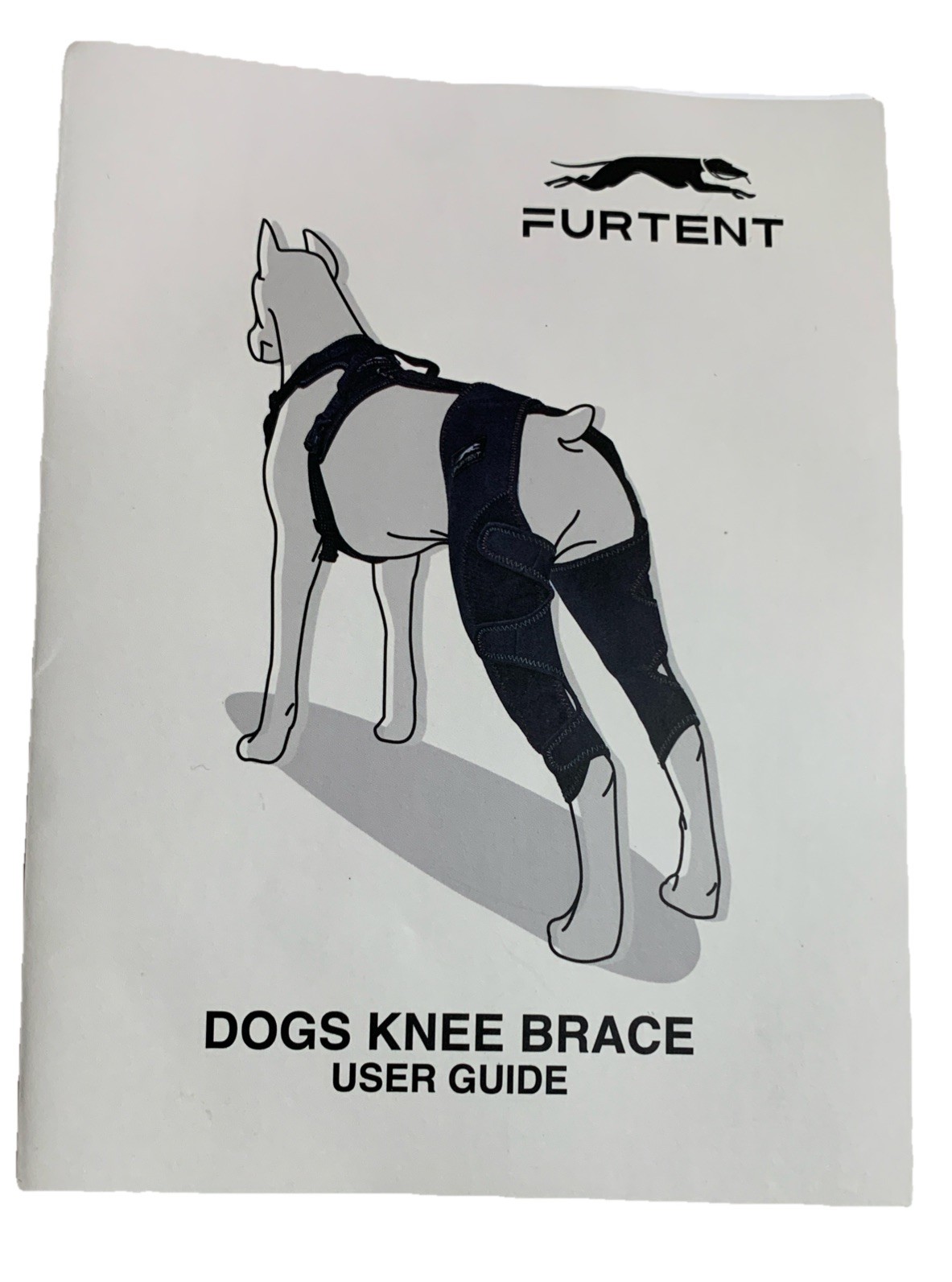 FURTENT Dog Knee Brace Cruciate Ligament Injury/ ACL Rear Leg Wrap Harness X-L