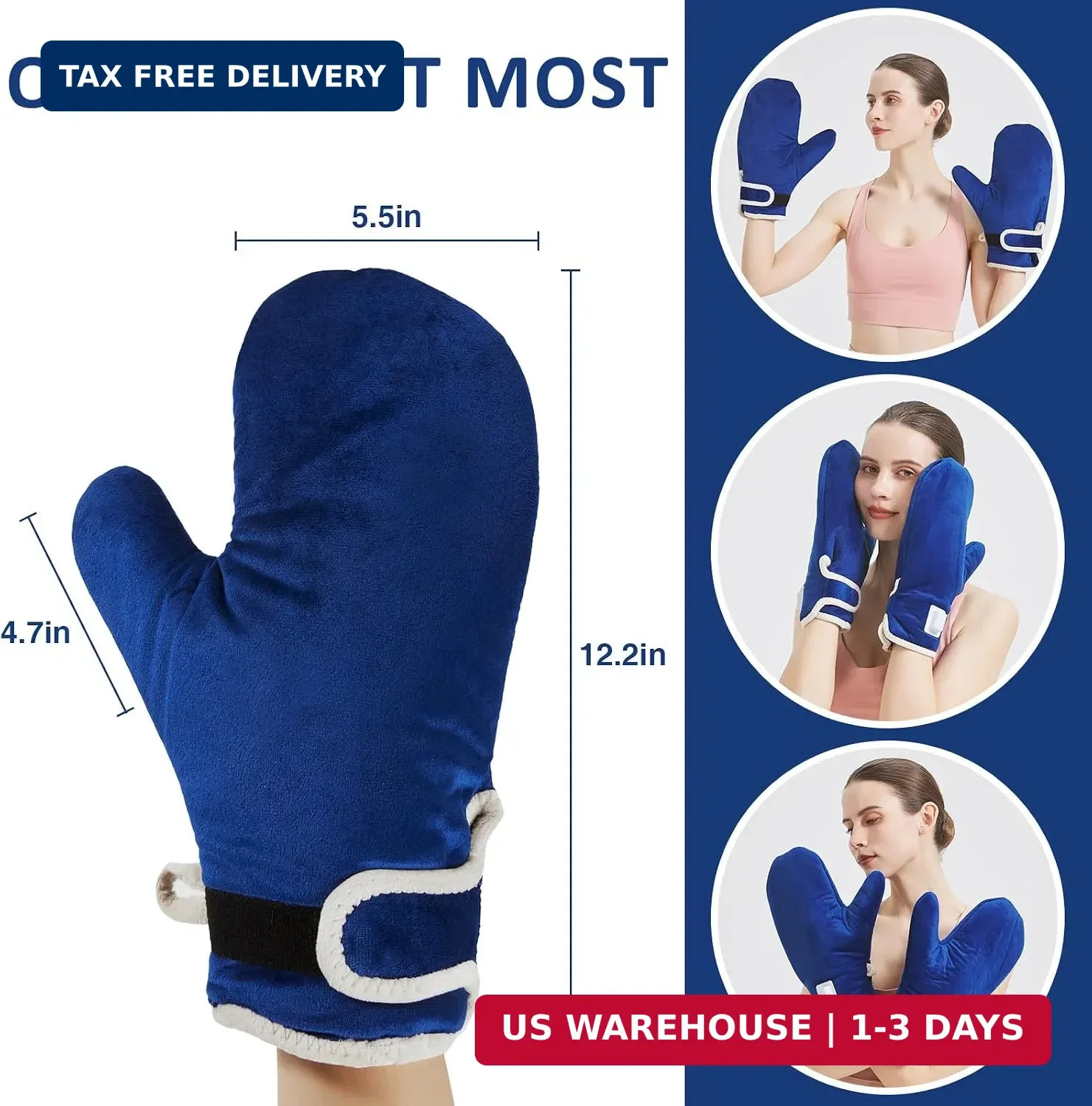 AOKESTE Heated Gloves for Arthritis,Heating Pad for Hands for Pain Relief,Hand H