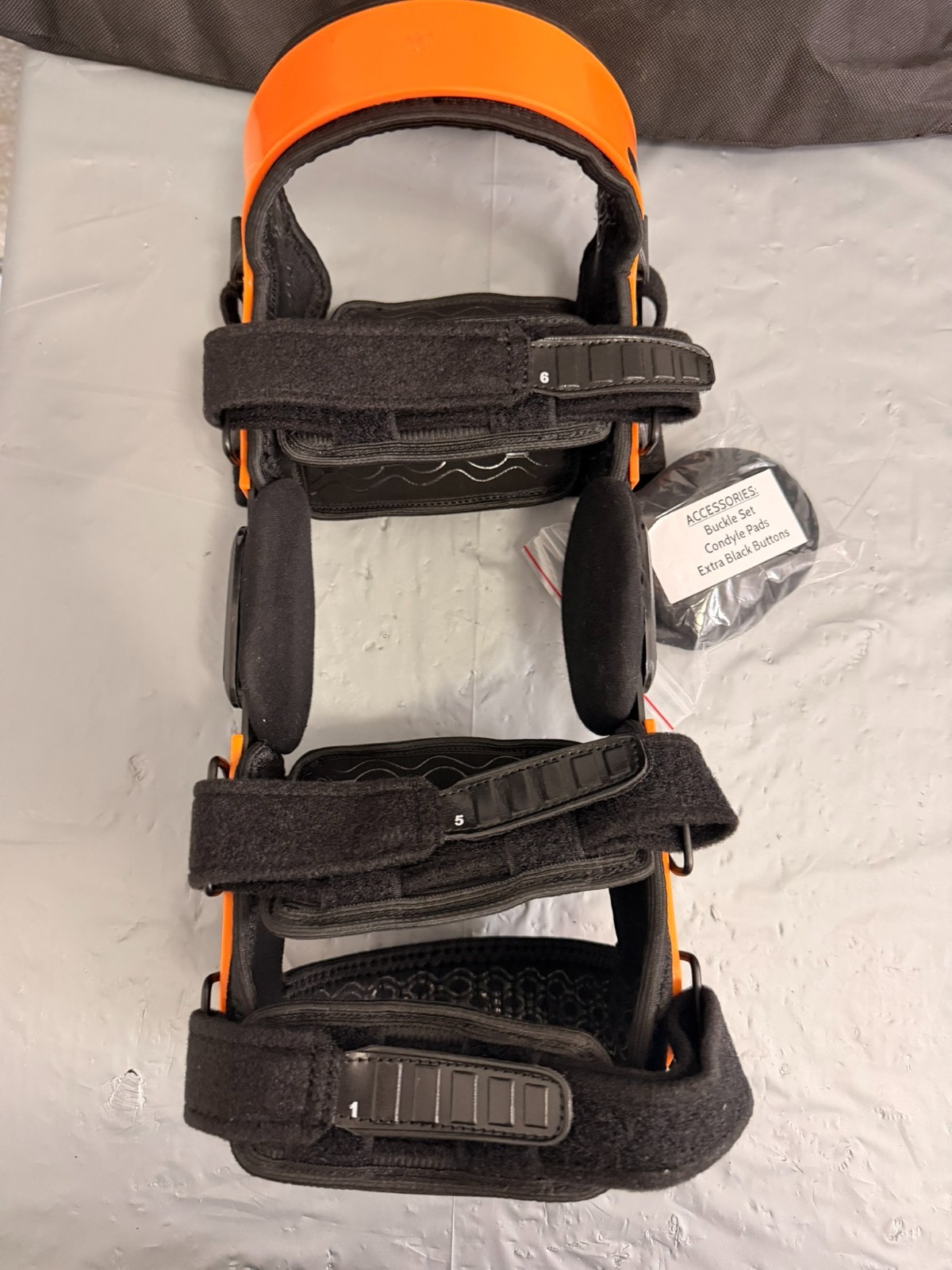 ELITE Orthopedic Knee Support Brace Adjustable Stainless-Steel Hinges (Size 22)