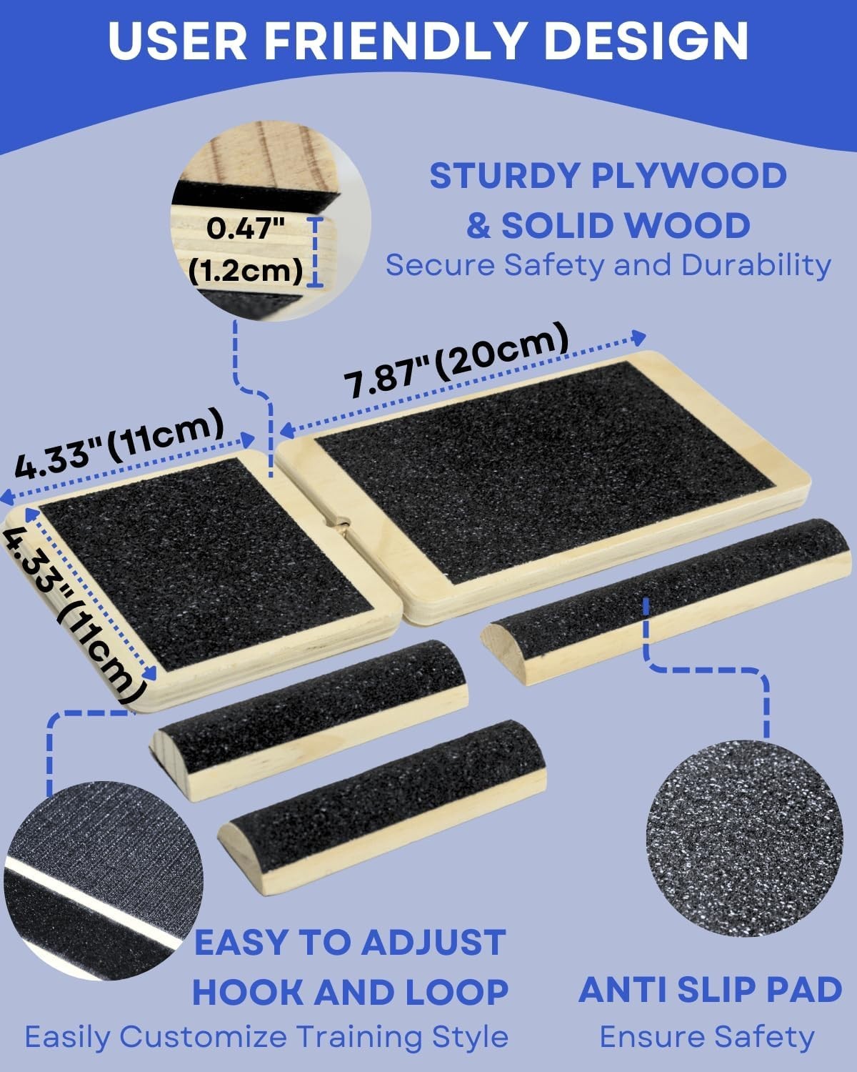 Ankle Strengthener, Single Leg Balance Board for Ankle Rehab, Foot Trainer fo…