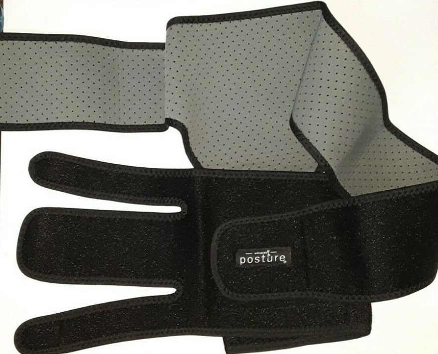 VRIKSASANA POSTURE GROIN SUPPORT HIP BRACE BLACK UP TO WAISTS 42″ THIGHS 27″