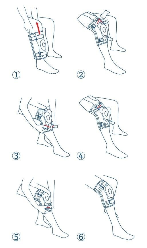 Hinged Knee Brace Support for Pain Relief, Arthritis, Meniscus Tear, ACL, Sports