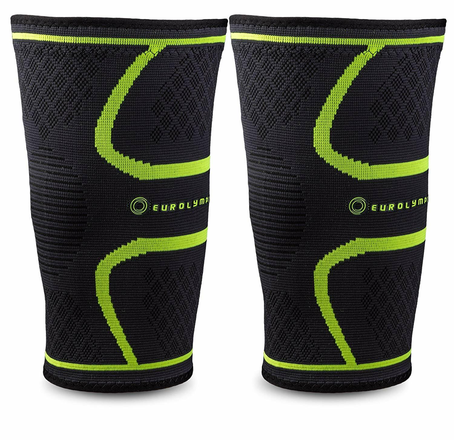 2 Eurolympic lightweight comfortable runners Unisex knee brace, free Gym bag