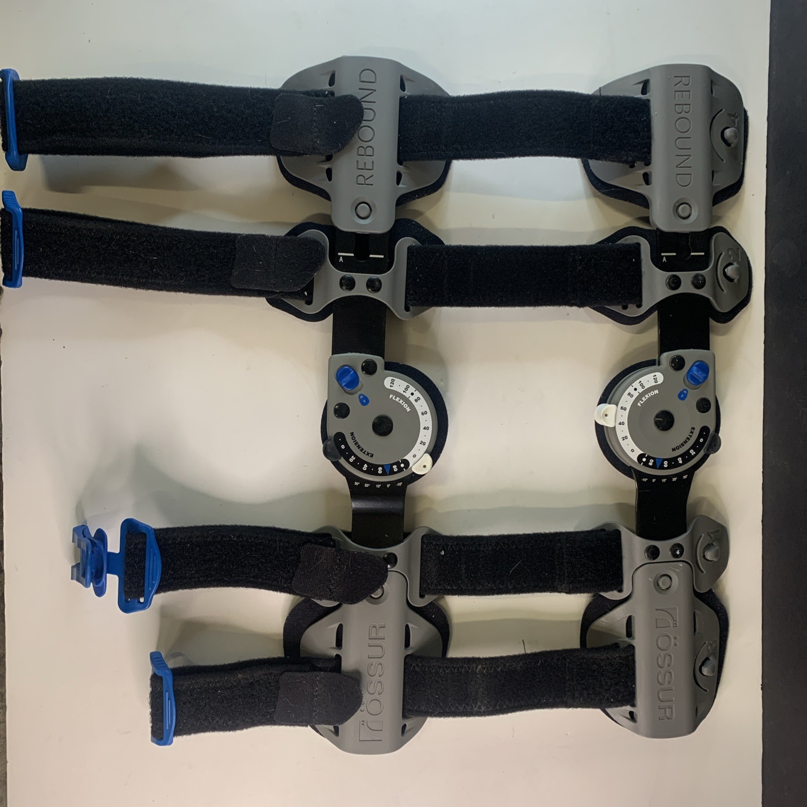 Pre-Owed OSSUR Rebound Post Op Knee Brace Universal Left Right Adjustable Cool