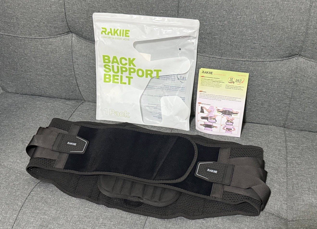 BACK SUPPORT BELT XXL