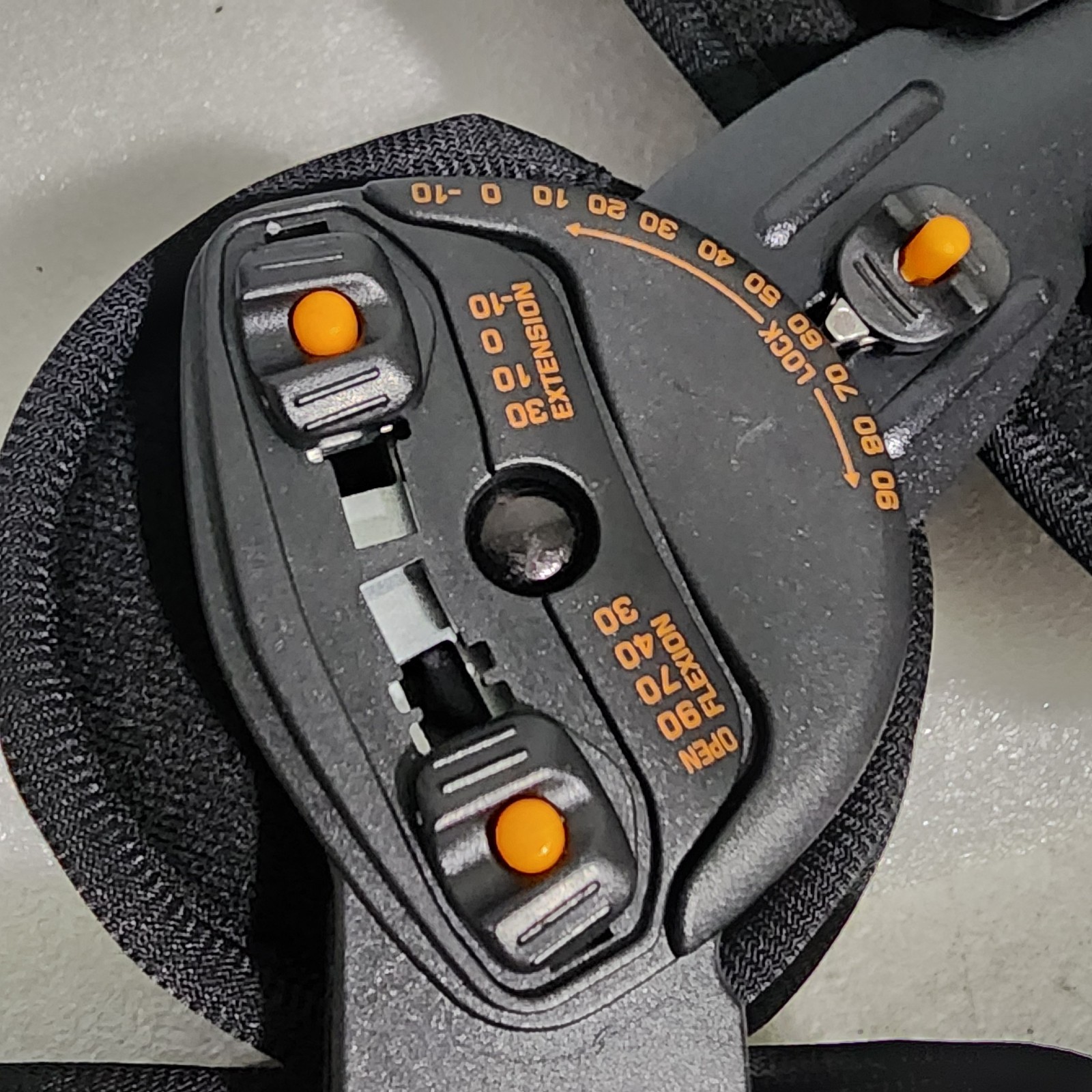 Adjustable Hinged Knee Brace Joint Fixation Support ACL MCL Post-Op Rehab