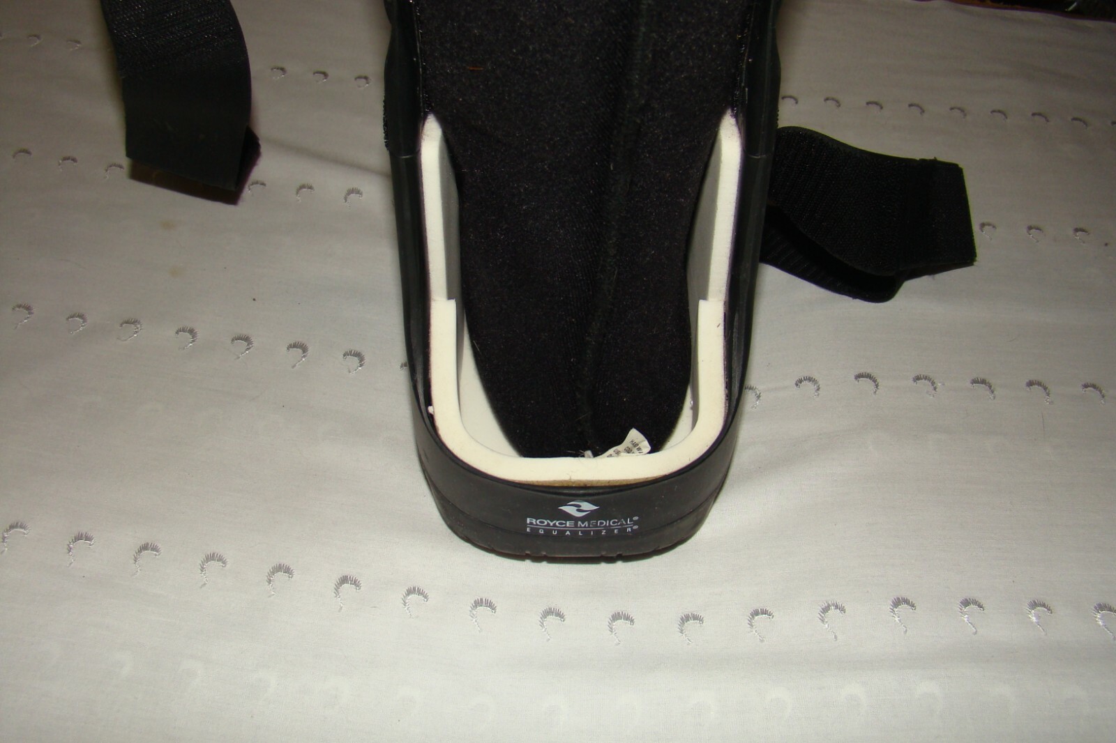Orthopedic Walking Boot Padded Brace Royce Medical Equalizer, Size Medium