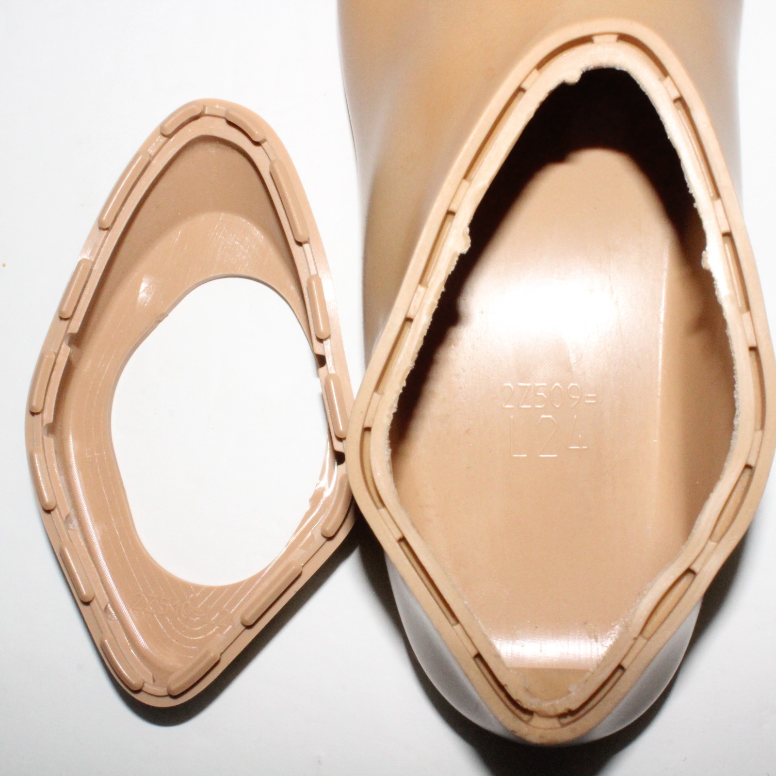 Ottobock Terion K2 Prosthetic Split Toe Foot Shell 2C12-L24/4N~ Sz 24 LEFT Beige