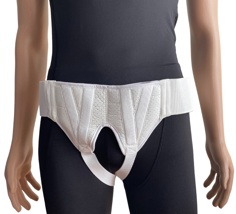FlexaMed Brand Inguinal Groin Hernia Truss Size Medium Double Rt Lf original box