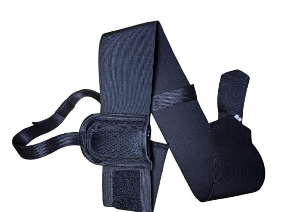 New Comfortable Single Strap Inguinal Hernia Support Belt Truss Brace for Men.