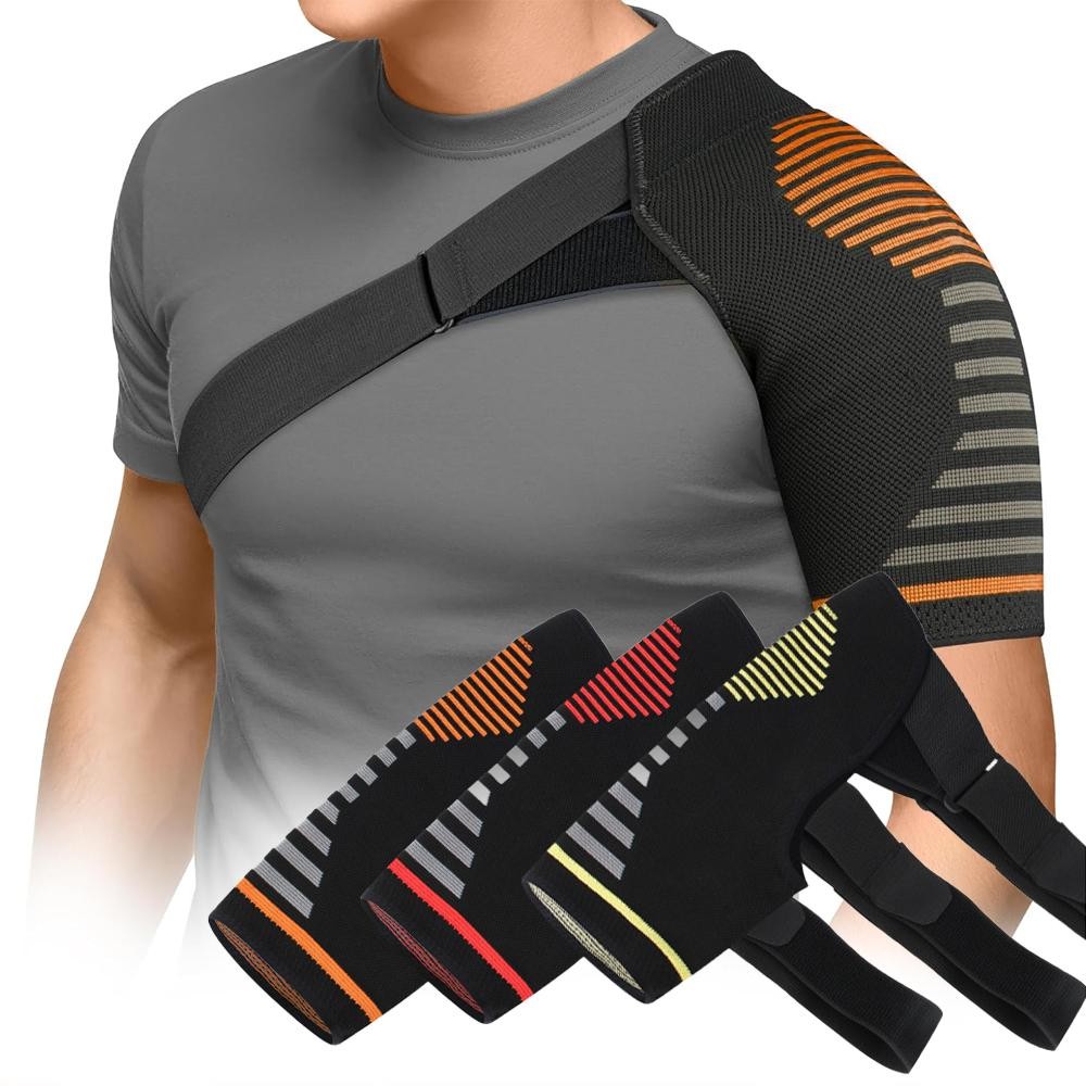 Professional Shoulder Brace – Support and Compression Sleeve, Ac Joint – Arm Imm