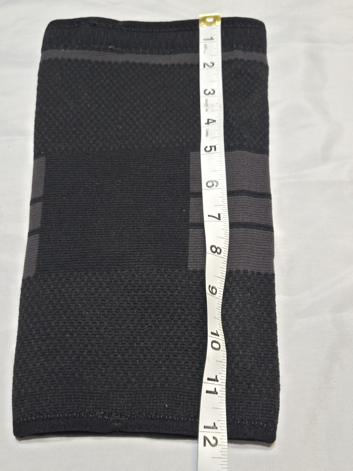 Nano Knee Brace Nanosocks Black Compression Sleeve Stretch NWT