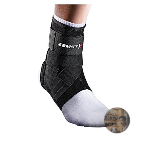 ZAMST A1 Ankle Support Brace L Left Black Sports Basketball Volleyball Tennis