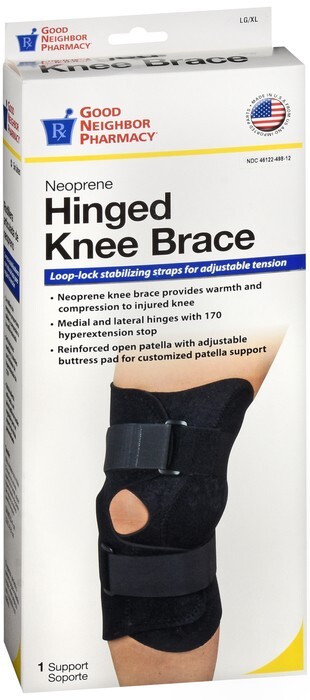 GNP KNEE HINGED SUPPORT NEO L/XL