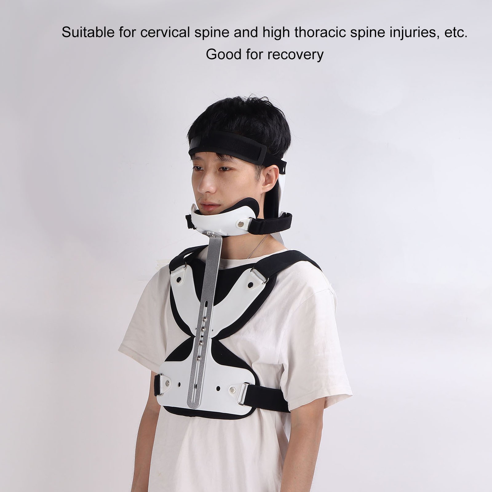 Adjustable Cervical Thoracic Brace For Neck Chest Support Fixation Popular