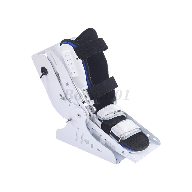 Upgraded Electric Ankle Exerciser Remote Control Trainer w/ Left & Right Braces