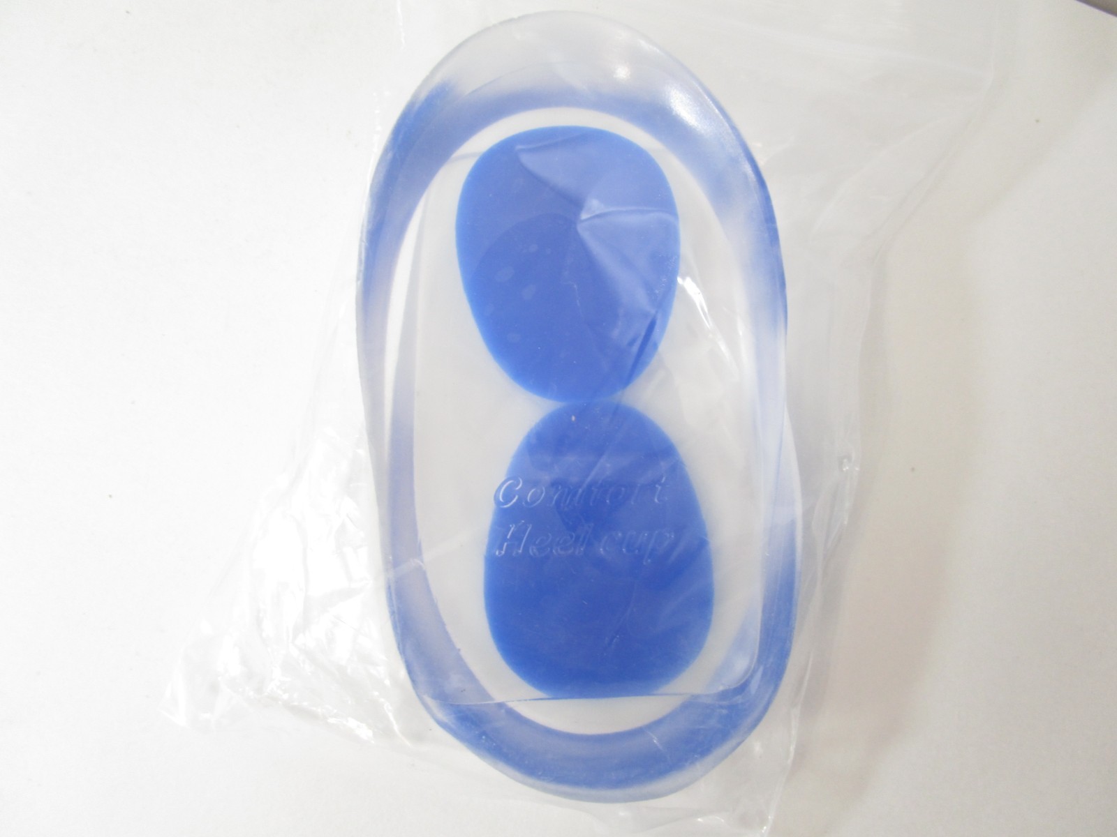 HLYOON H11 2Pairs Medical Grade Silicone Heel Cup/ Heel Pain PU Gel Pads, NEW