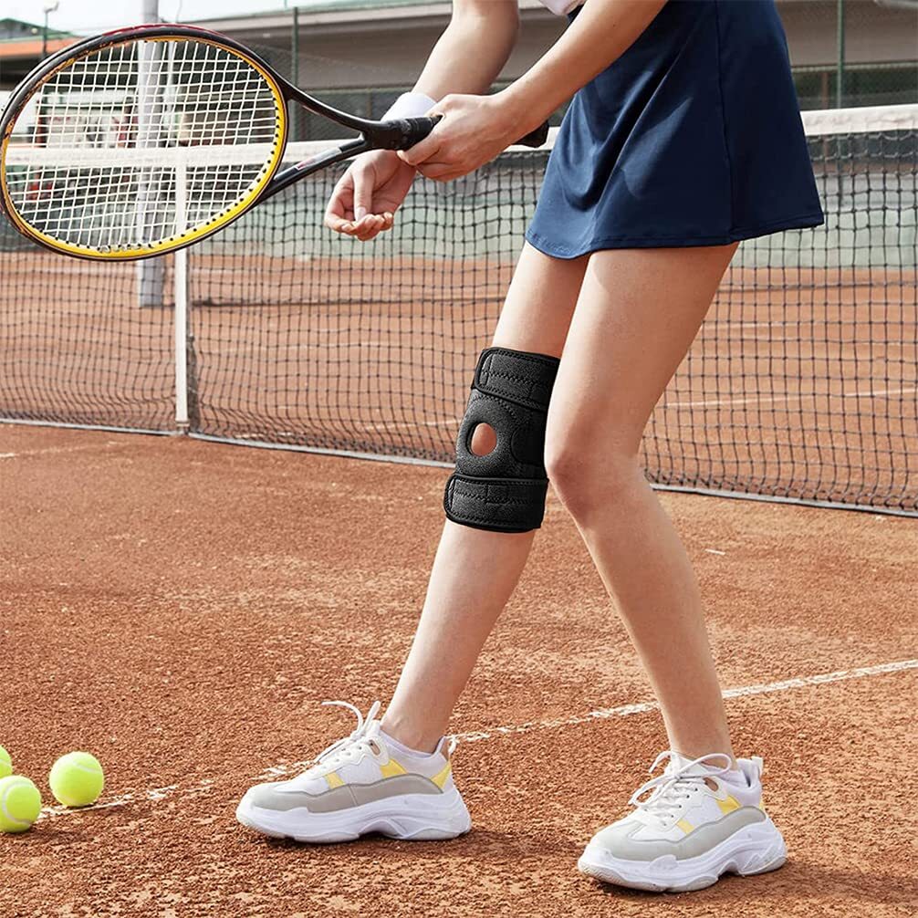 Adjustable Knee Braces Breathable Knee Pad Open Patella Stabilizer for Arthritis