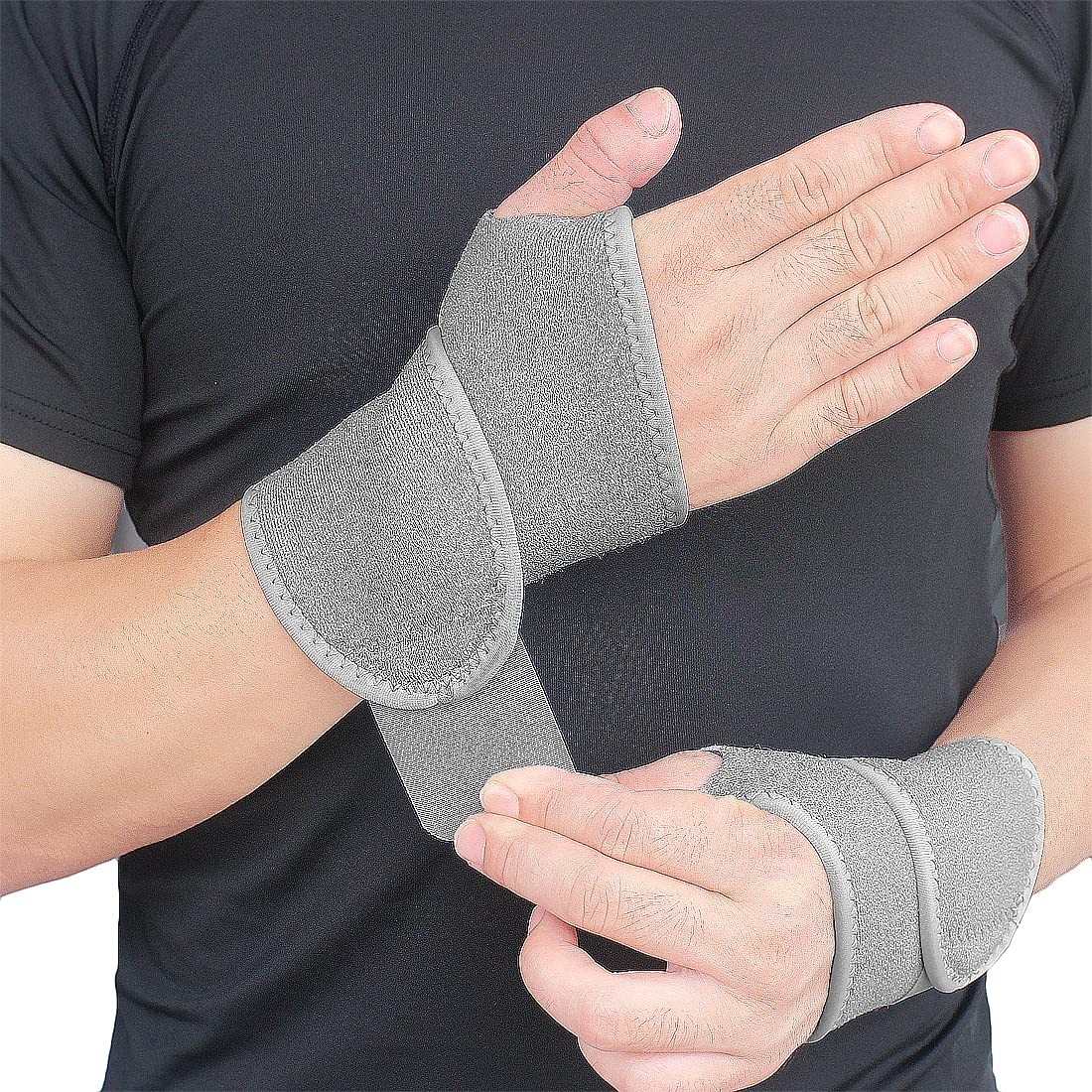 Breathable Wrist Support Wraps – Joint Pain Relief for Active Youth & Adults