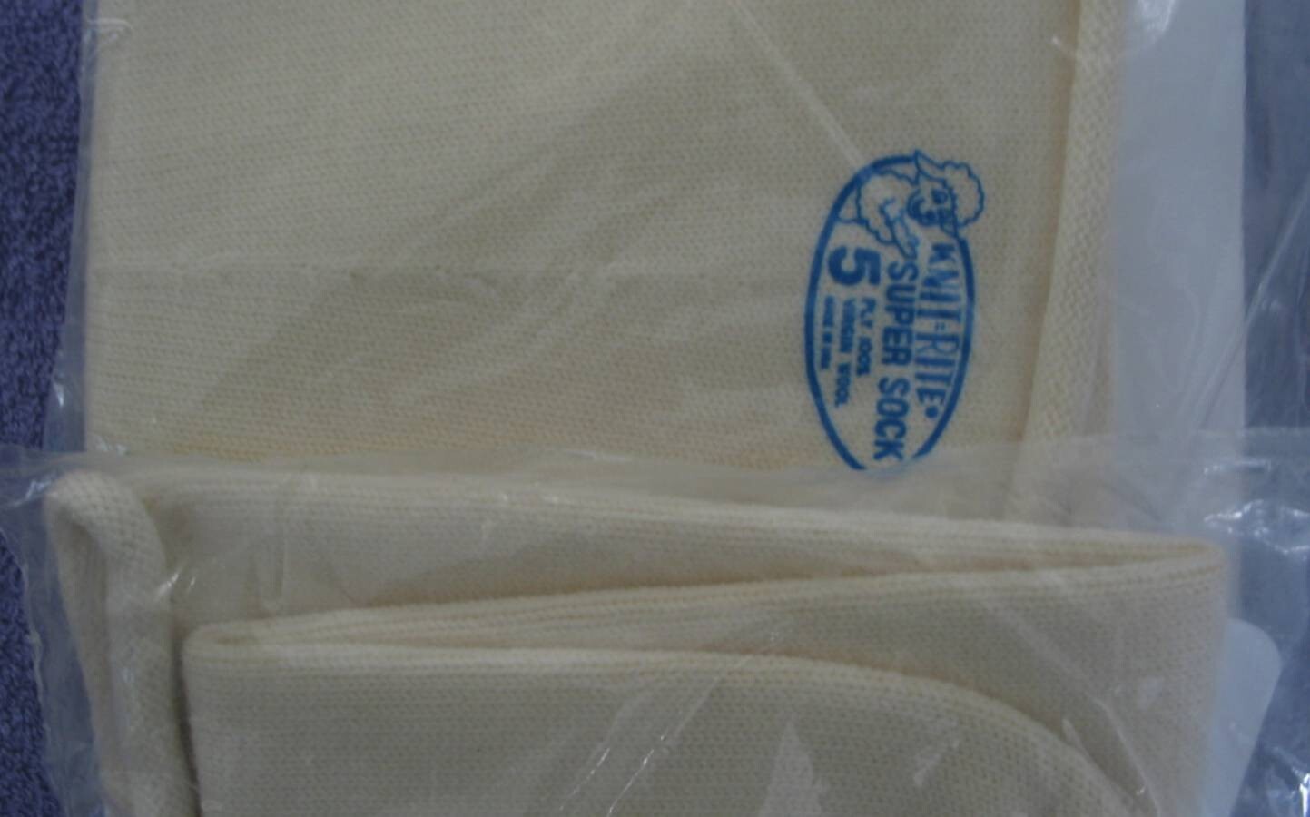 Knit-Rite Super-Sock Prosthetic Wool Socks #1V150222 / 674654-0807E
