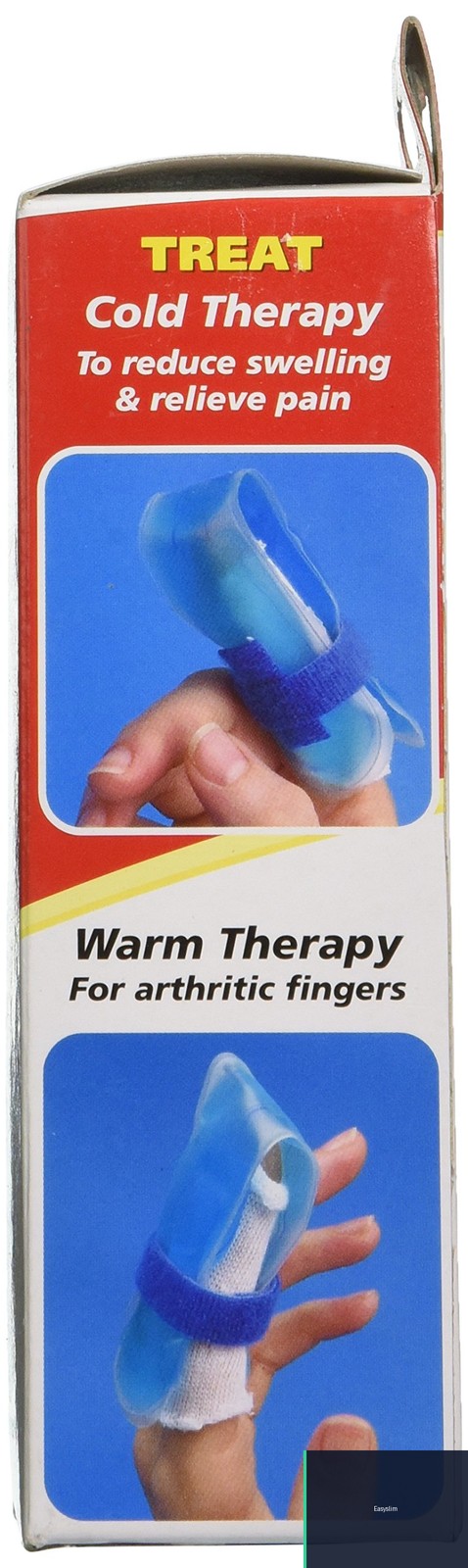 Finger Splint Kit Aluminum Frame Foam Padding Cold Pack 4 Piece