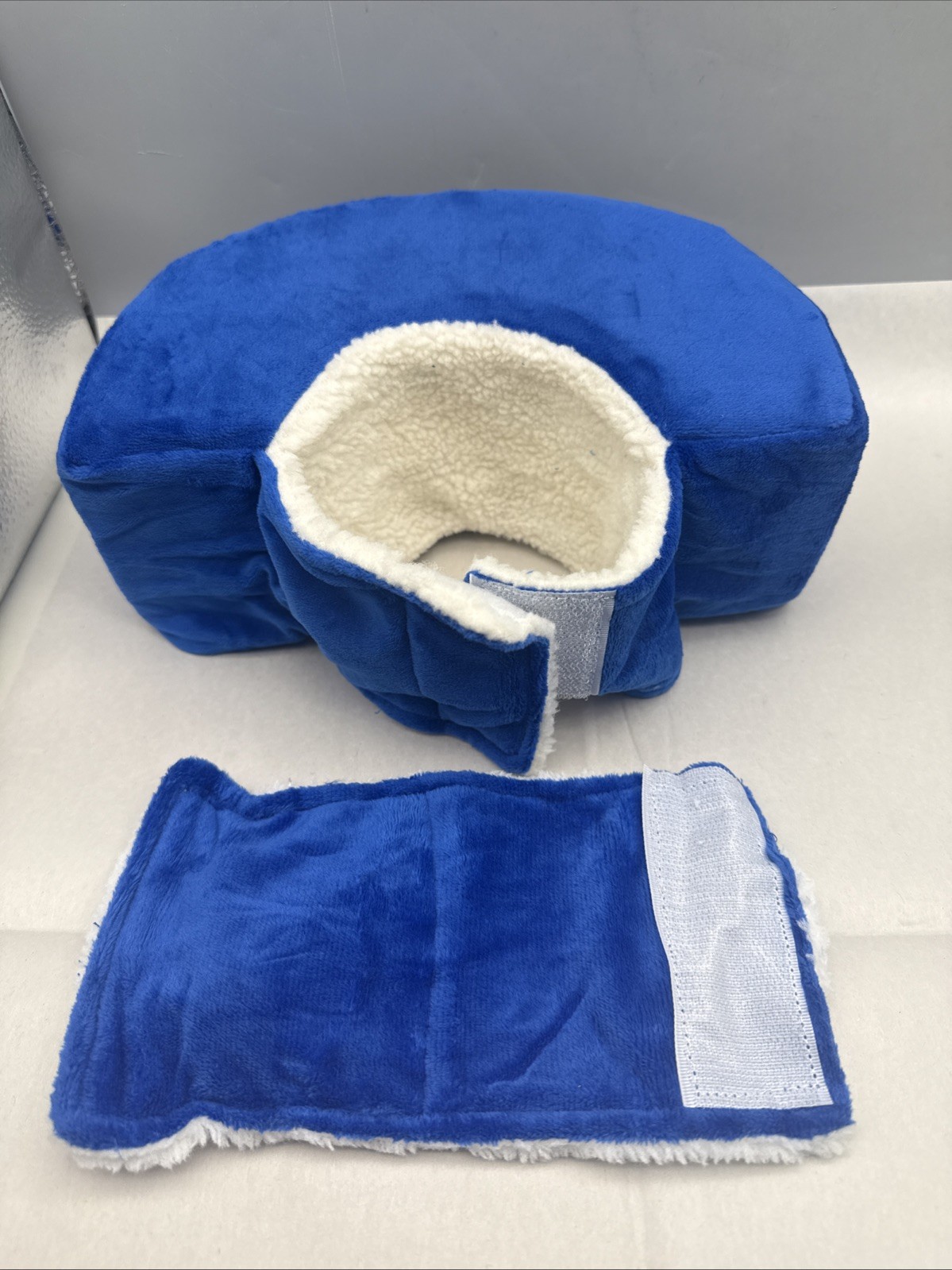 Foot Elevation Pillow Post Surgery Ankle Heel Protector for Pressure Blue-1pc…