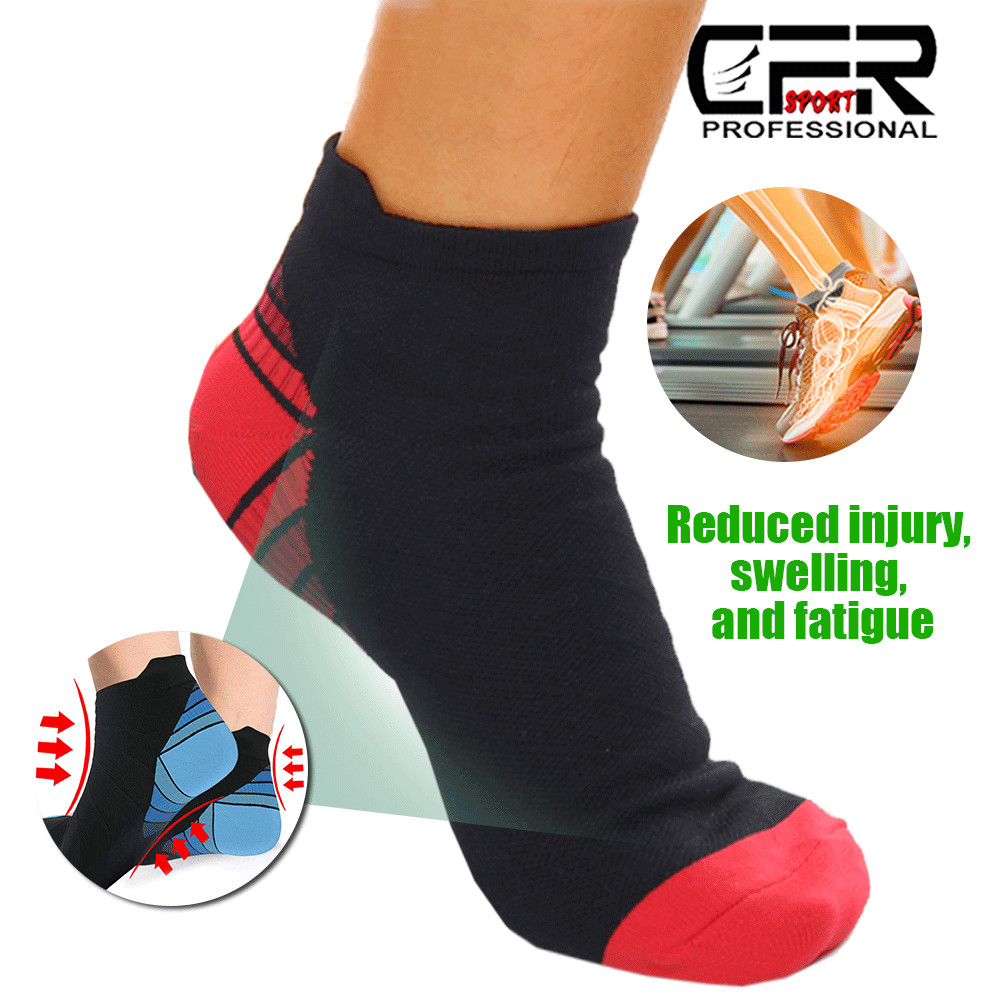 Ankle Brace Support Compression Sleeve Plantar Fasciitis Pain Relief Foot Socks